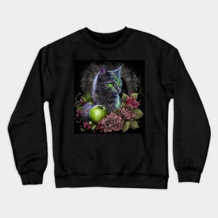 Nebelung Cat Magic Theme Crewneck Sweatshirt